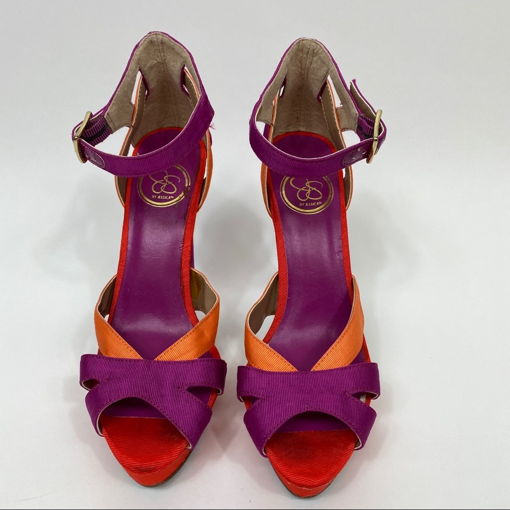 Jessica Simpson Storsa Color Block Heels
